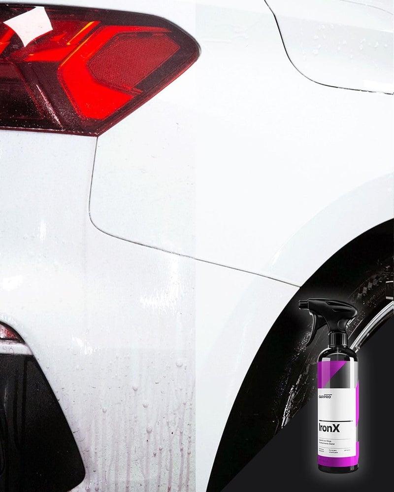 CARPRO IronX Iron Remover: Stops Rust Spots and Pre-Mature Failure of the Clear Coat, Iron Contaminant Removal - 500mL with Sprayer (17oz) - Image 3